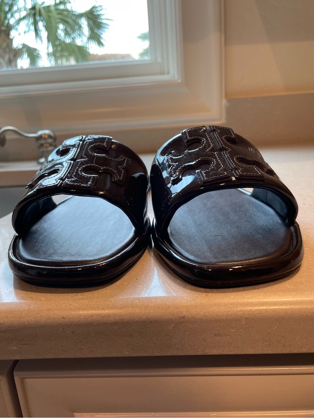 Tory Burch Double T Sport Slide | Coco - Picture 3 of 12